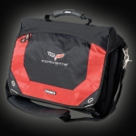 Click Here For Full Product Info E15692 BAG-OGIO C6 CORVETTE COMPUTER MESSENGER BAG-BLACK-FIRE