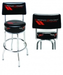 E17222 STOOL-GRAND SPORT CORVETTE COUNTER STOOL WITH BACK-3 HEIGHTS