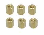 NUT SET - EXHAUST MANIFOLD - TO EXHAUST PIPE - STUD NUTS - 55 - 80