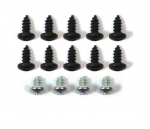 E19253 SCREW KIT-DOOR-OUTER SEAL AND MOLDING-14 PIECES-68-82