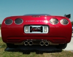 Light Cover - Tail Light - Laser Mesh - 4 Pieces - 97 - 04