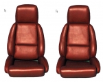 E7061 COVER-SEAT-100% LEATHER-MOUNTED ON FOAM-STANDARD-WITH PERFORATIONS-84-88