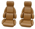 E7934 COVER-SEAT-100% LEATHER-MOUNTED ON FOAM-STANDARD-89-92