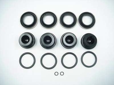 Carlson Aftermarket Rear Brake Caliper Seal Kit Lip Seal Style Corvette 1965-1982 62023 14pc