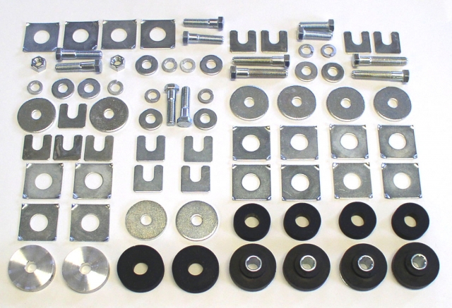 Corvette Body Mount Complete Kit Convertible 64 ( #E9011 ) | EC Products