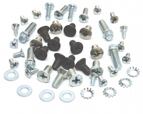 Corvette Rebuild Kit Convertible Soft Top Frame 47 Pieces 63 67 ( # ...