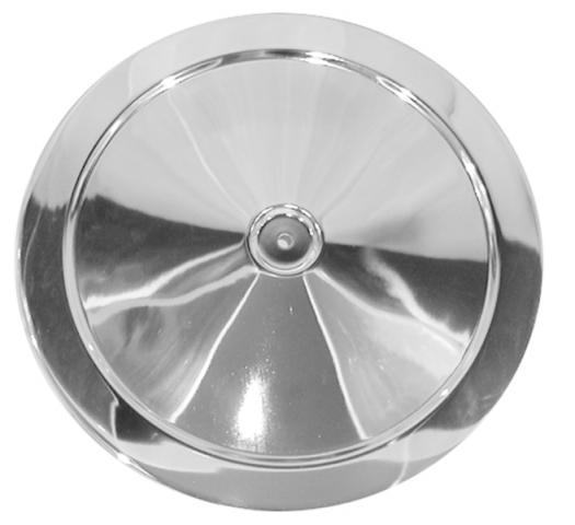 Corvette Lid Air Cleaner Chrome Replacement 66 72 ( #E6331 ) | EC