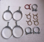 Click Here For Full Product Info 11008A CLAMP SET-HOSE-427 WITH AIR CONDITIONING-FIRST QUARTER OF 1966-12 PIECES-66