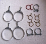 Click Here For Full Product Info 11008B CLAMP SET-HOSE-427 WITH AIR CONDITIONING-THIRD QUARTER OF 1966-12 PIECES-66
