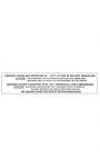 13034 DECAL-COOLING SYSTEM WARNING-64-66E