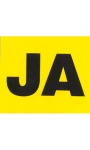 13125 DECAL-VALVE COVER ENGINE CODE LETTER JA-67