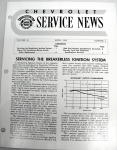 13144 BULLETIN-CHEVROLET SERVICE NEWS-SERVICING THE BREAKERLESS IGNITION SYSTEM-64-67