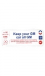 13513 DECAL-KEEP YOUR CAR ALL GM-73-74E