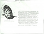 13559 INSTRUCTIONS-WITH ALUMINUM WHEELS-FOR GLOVE BOX OWNERS MANUAL-76-78