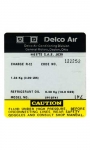 13630 DECAL-AIR CONDITIONING COMPRESSOR-76