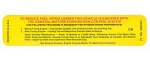 13639 DECAL-EMISSIONS-CODE CB-ALL WITH VAPOR CANISTER AND YELLOW DECAL-70L-71