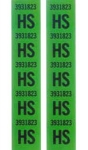13669 DECAL KIT-FRONT COIL SPRING-HS-SMALL BLOCK-STANDARD SUSPENSION-PAIR-68-72