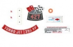 13704 DECAL KIT-ENGINE COMPARTMENT-390 HP-69