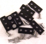 22089 PLATE AND NUT SET-REAR PANEL-63-67