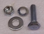 26013 BOLT,NUT AND WASHER SET-ACCELERATOR LEVER-63-67