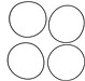 Click Here For Full Product Info E11397 SEAL KIT-REAR WHEEL BEARING-WITH 2 O RINGS-4 PIECES-58-62