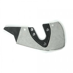 END PLATE - HEADLAMP - INNER - WITH ATTACHED FIBERGLASS - LEFT - NOS - 63 - 67