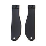 Click Here For Full Product Info 48709 SLEEVE SET-SEAT BELT BUCKLE-INNER-USE WITH EARLY PLASTIC BUCKLES-BLACK-PAIR-E69