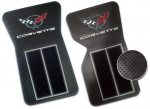Click Here For Full Product Info 4875 MAT SET-RUBBER AND CARPET-WITH C-5 LOGO-BLACK-PAIR-68-82-NO LONGER AVAILABLE