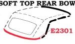 E2301 WEATHERSTRIP-SOFT TOP-REAR BOW-USA-61-62