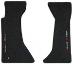 Click Here For Full Product Info E6652 MAT SET-FLOOR-LLOYD'S VELOURTEX-RED AND SILVER GRAND SPORT LOGO-COLORS-PAIR-96