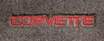Click Here For Full Product Info E15070R MAT SET-FLOOR-LLOYD'S VELOURTEX-WITH EMBROIDERED RED SCRIPT LOGO-COLORS-PAIR-96