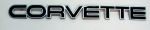 Click Here For Full Product Info 88888JNOS EMBLEM-REAR LETTER UNIT-CORVETTE-LIGHT BLUE WITH BLACK LETTERS-NOS-84-90