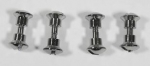 E10502 BOLT AND NUT & SUNVISOR-STAINLESS STEEL-4 EACH-59-68