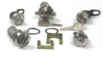 E10863 LOCK SET-EXCLUDES IGNITION CYLINDER-5 PIECES-81-82