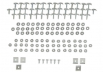 E10932 MOUNTING KIT-SIDE FENDER MOLDING RETAINER-58-61