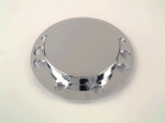 Click Here For Full Product Info E11103 COVER-DISTRIBUTOR CAP TOP-CHROME-TEMPORARILY DISCONTINUED-75-82