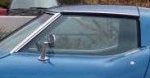 E11225 GLASS-DOOR-TINTED-WITH ASTRO LOGO-NO DATE CODE-COUPE-LEFT-69-74