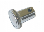 E12523 KNOB-HEATER, DEFROST AND AIR CONDITIONING-SCREW ON TYPE-65