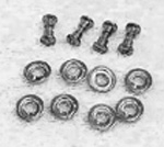 E12742 SCREW AND WASHER SET-SUNVISOR-59-68