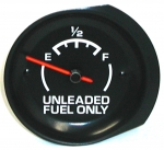 E12747 GAUGE-FUEL-WITH WHITE FACE-75-76
