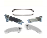 Click Here For Full Product Info E12774 MOLDING SET-COMPLETE 6 GRILLE MOLDINGS-58-62