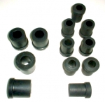 E13041 BUSHING SET-REAR LEAF SPRING-EYE BOLT-12 PIECES-53-62