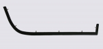 Click Here For Full Product Info E13060 MOLDING-REAR BUMPER-BODY CENTER-ZR1-LEFT-90