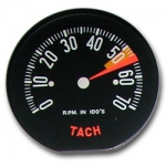 E13125 FACE-TACHOMETER-RED-5500 RED LINE-59