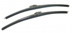 E13237 BLADES-WINDSHIELD WIPER-BRIGHT FINISH-STAINLESS STEEL-PAIR-63-67