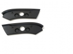 E13368 MOLDING-WINDSHIELD HEADER END-ROOF LATCH PLATE-COUPE-PAIR-86L-88