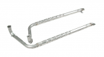 Click Here For Full Product Info E3641B PIPE SET-EXHAUST-SIDE-ALUMINIZED-ORIGINAL SOUND-2.5 INCH-SMALL BLOCK-327-63-65