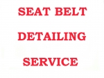 Click Here For Full Product Info E13925 SEAT BELT DETAILING SERVICE-64-E66-NOT CURRENTLY AVAILABLE