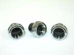 E14645 KNOB SET-HEATER-INCLUDES FAN AIR AND TEMPERATURE-3 PIECES-1958