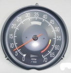 E14709 TACHOMETER-ASSEMBLY WITH 5600 RED LINE-L-82 WITH AIR CONDITIONING-77